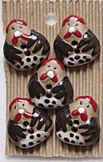 Rooster Buttons - L431