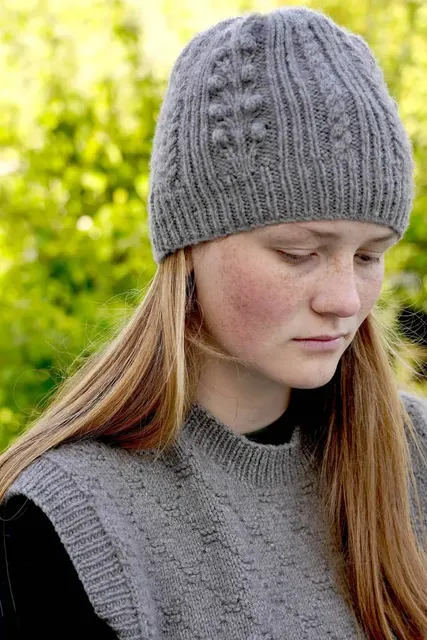 HC55 Jackie Hat and Vest Knitting Pattern