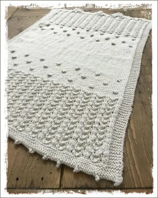 Heirloom Baby Blanket - Kiwi Stitch Co