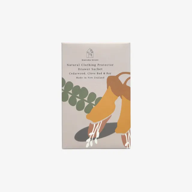 Scented Drawer Sachet - Cedarwood, Clove Bud & Bay - Clothing Protector