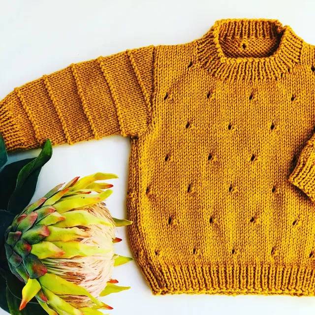 Eyelet Jumper - Touch Yarns 112 - Knitting Pattern