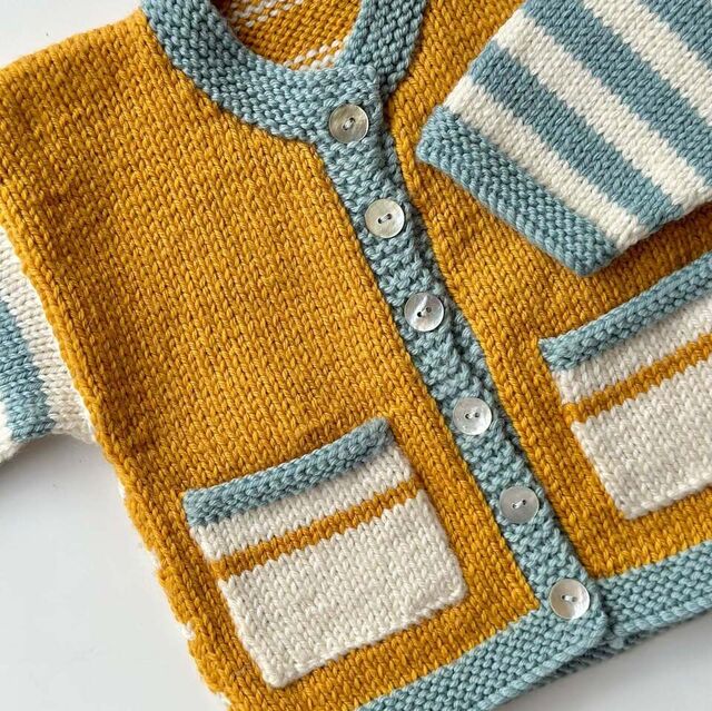 Little Rosa Cardi -Touch Yarns 066 - Knitting Pattern