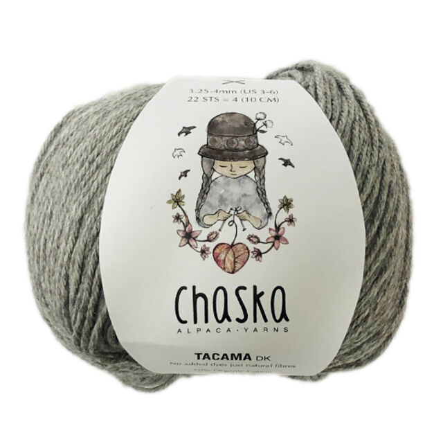 Chaska Tacama Organic Natural Cotton / Alpaca Blend DK