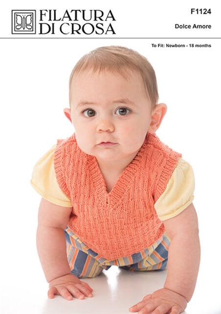 F1124 Childs Vest 4 Ply