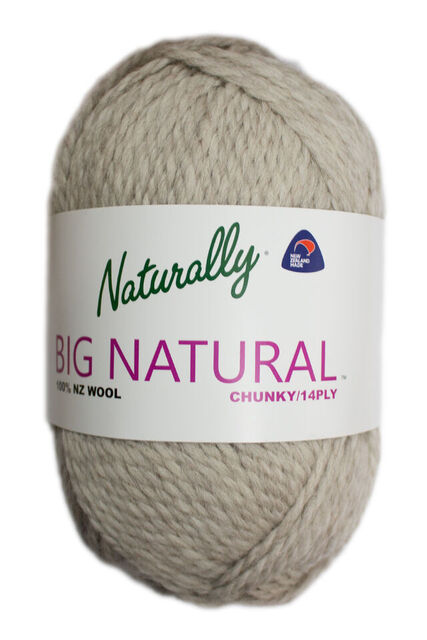 Naturally Big Natural Chunky Wool - 14 Ply