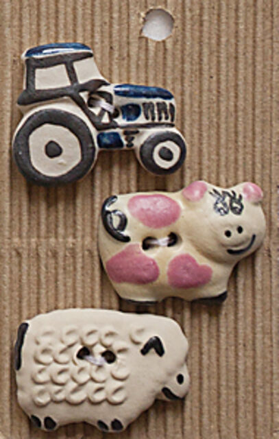 Farmyard Buttons - L127