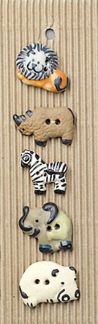 Safari Animal Buttons - L253