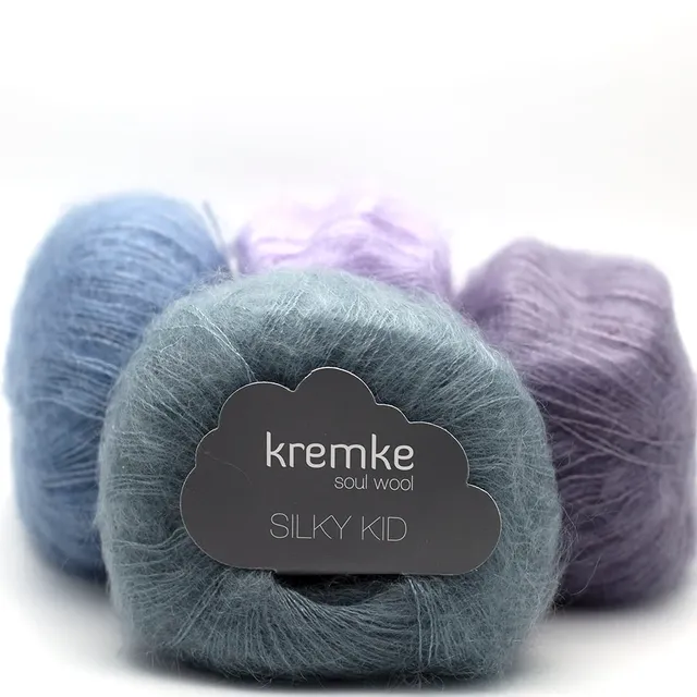 Kremke Soul Wool Silky Kid - Mohair / Silk Lace - 2 Ply 25g