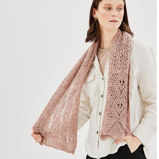 Betty Scarf by Erika Knight - Knitting Pattern
