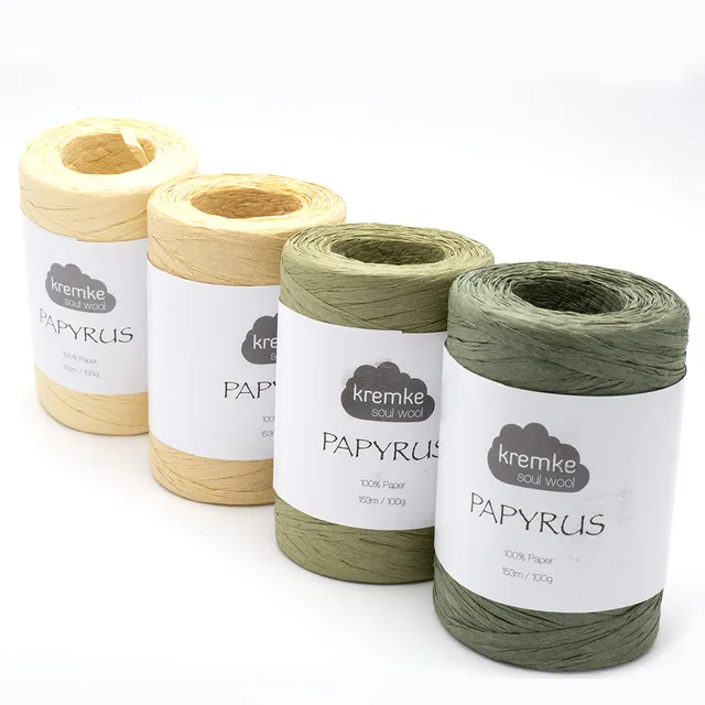 Kremke Papyrus Paper yarn / Raffia