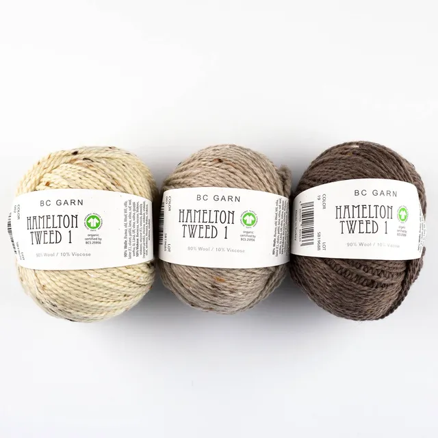 BC Garn Hamelton Tweed 1 GOTS