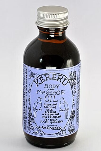 Lavender Massage and Body Oil - Kereru