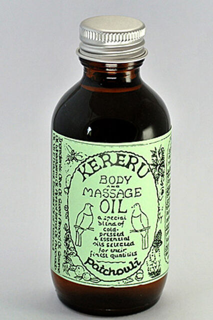 Patchouli Massage and Body Oil - Kereru