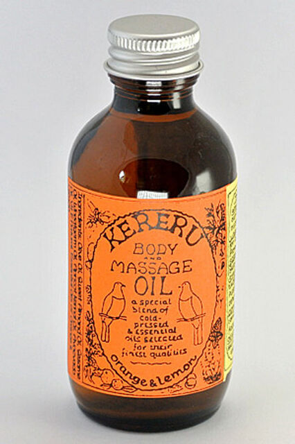 Orange and Lemon Massage and Body Oil - Kereru