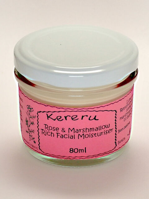 Rose and Marshmallow Rich Facial Moisturiser - Kereru