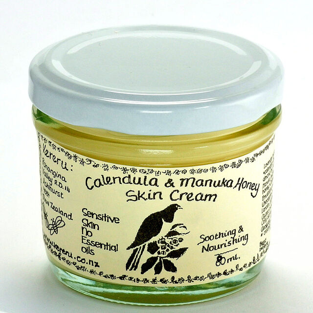 Unscented Calendula & Manuka Honey Skin Cream - Kereru
