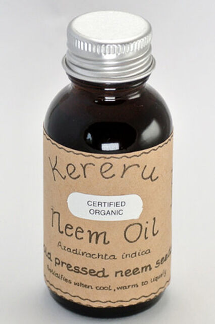 Neem Oil -  Cold Pressed Certified Organic - Kereru