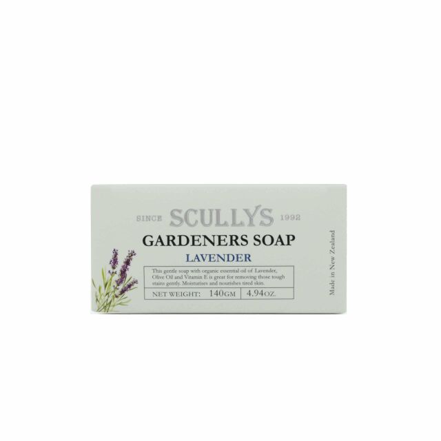Scullys Gardeners Lavender Soap - Boxed
