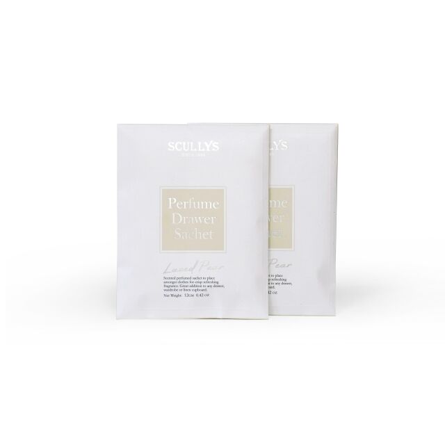 Scullys Laced Pear Scented Drawer Sachets