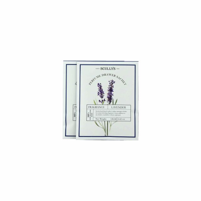 Scullys Lavender Scented Drawer Sachet