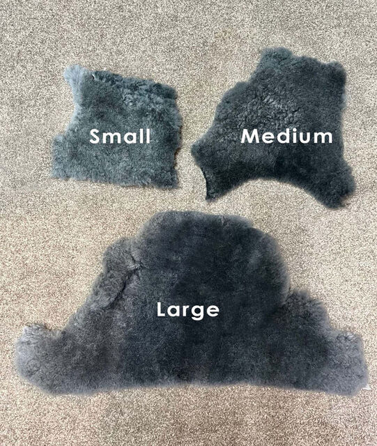 Sheepskin Offcuts - ShortWool XSmall