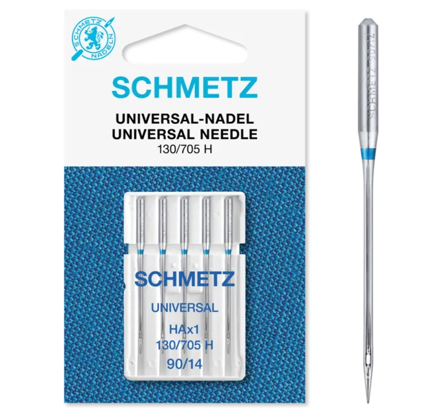 Schmetz Home Sewing Machine Needles - Universal 130/705H