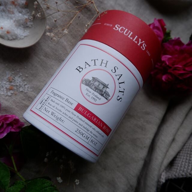 Scullys Bath Salts - Bulgarian Rose