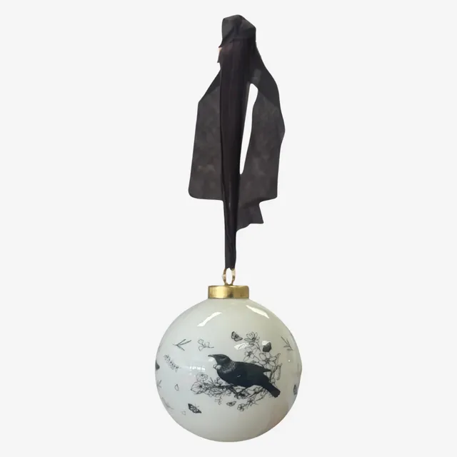 Christmas Bauble - Home is Here - Tui - Katy Hayward