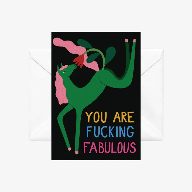 Card - You are F*cking Fabulous - by Studio Soph