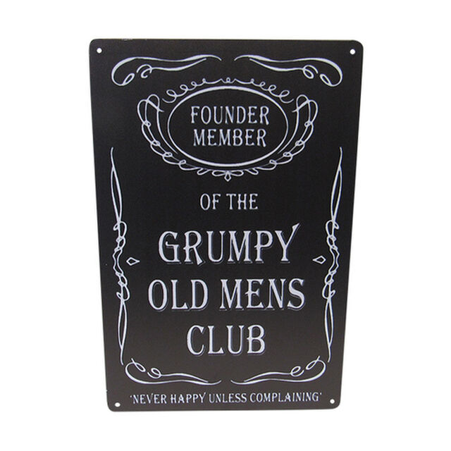 Art Tin - Grumpy Men