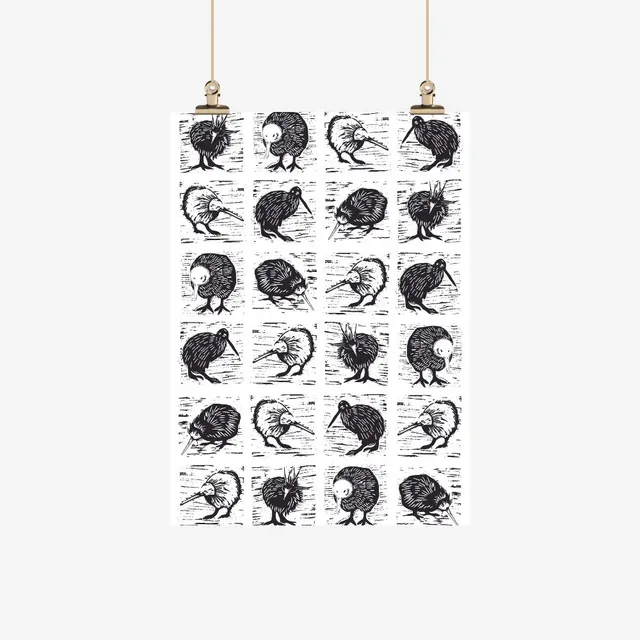 Tea Towel - Kiwi - Ali Davies