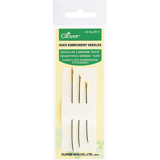 Clover Huck Embroidery Needles - Hand Needles