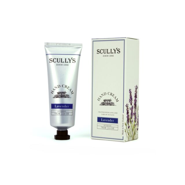 Scullys Lavender Handcream tube 75g - Unboxed