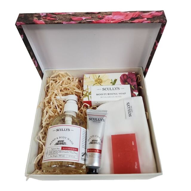 Scullys Rose Hand and Body Indulgence Gift Box