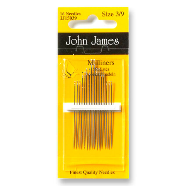 John James Milliners /Straws Needles