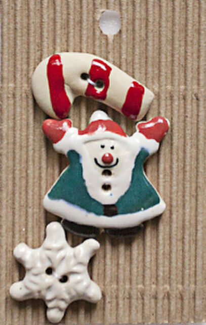 Christmas Buttons - L439 - Incomparable Buttons