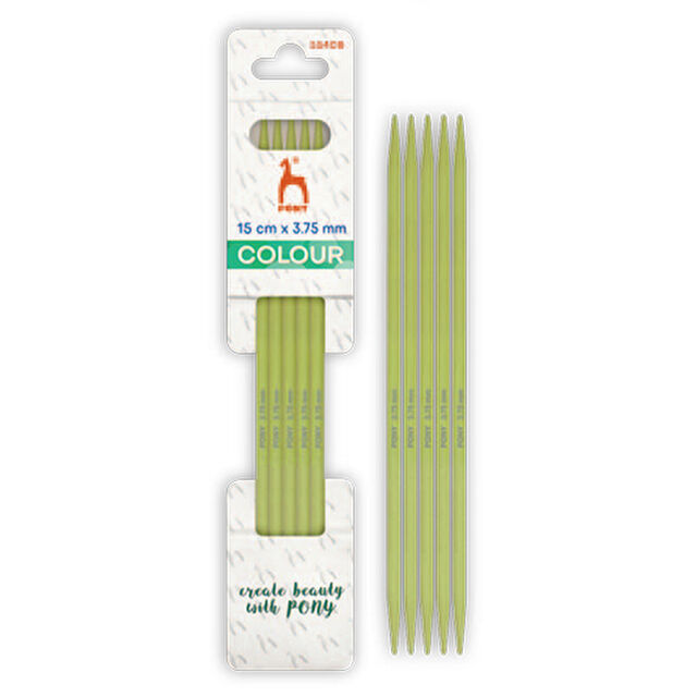 Pony COLOUR DPNs - Double Pointed Needles - 15cm