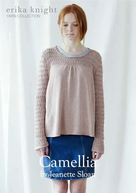 Camellia - by Erika Knight - Knitting Pattern