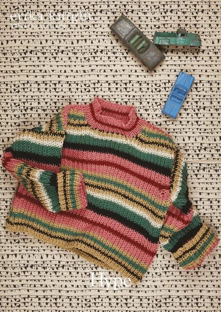 Hype - Childs Jersey - by Erika Knight - Knitting Pattern