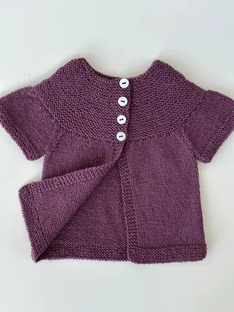 Hepburn Caridgan - Childs Cardi - Knitting Pattern - 4 ply - Touch Yarns