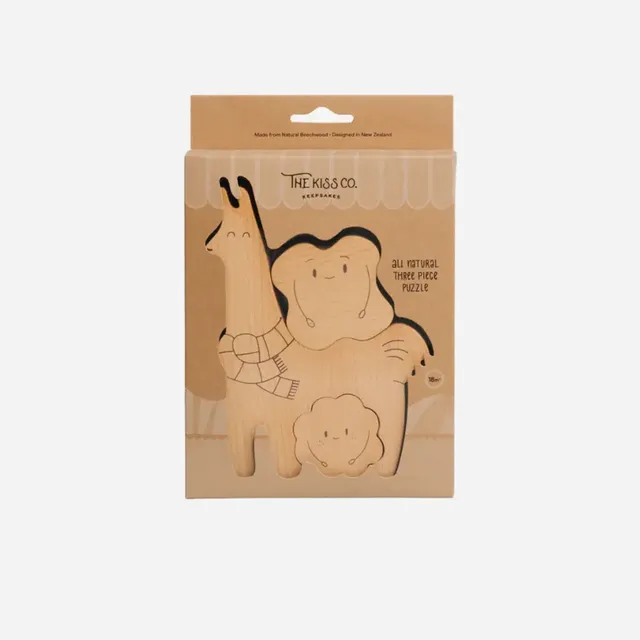 Wooden Puzzle - Apiti - The Kiss Co
