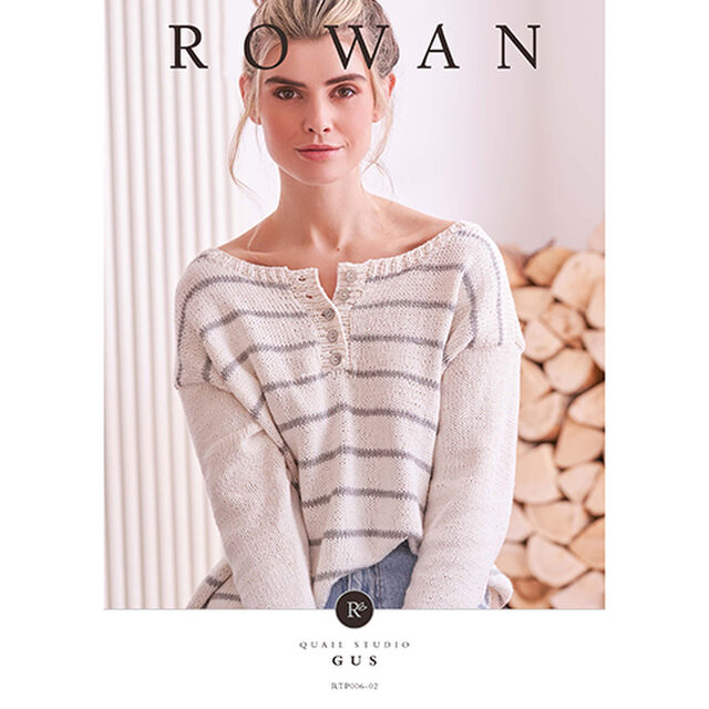 Gus - Striped Sweater Knitting Pattern - Rowan Yarns