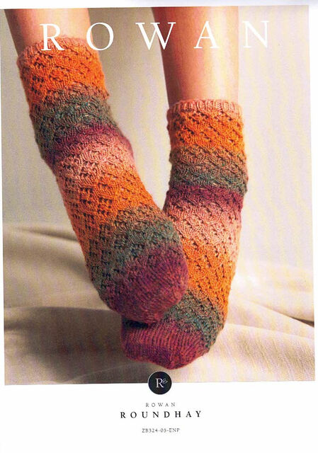 Roundhay Sock Pattern - Rowan Yarns
