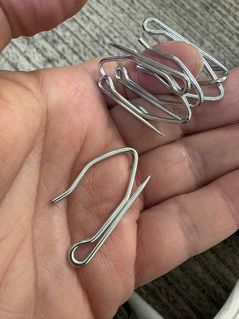 Metal Pin Hook - Curtain hooks