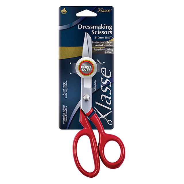 Klasse Pro Dressmaking Shears Red