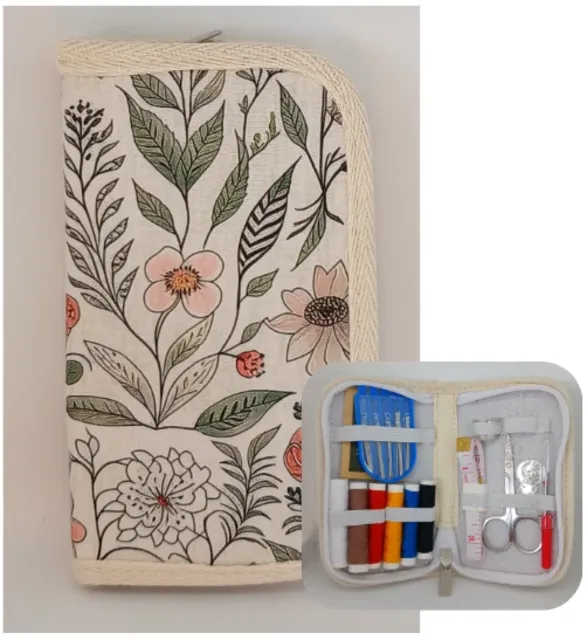 Sewing Kit - Rectangle Zip Pouch