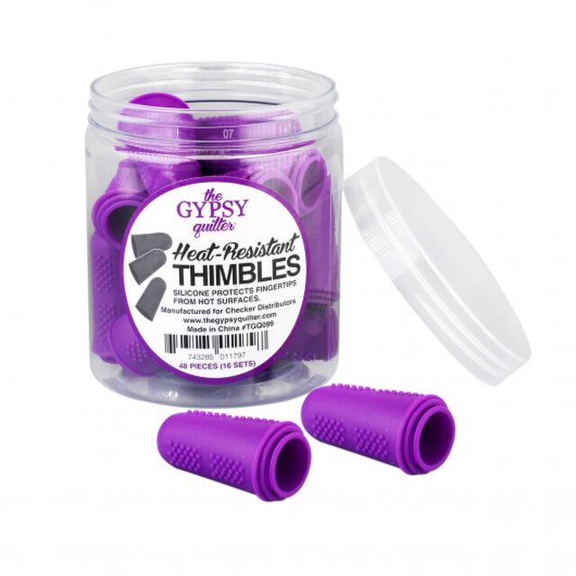 The Gypsy Quilter - Heat Resistant Thimble - Set of 3