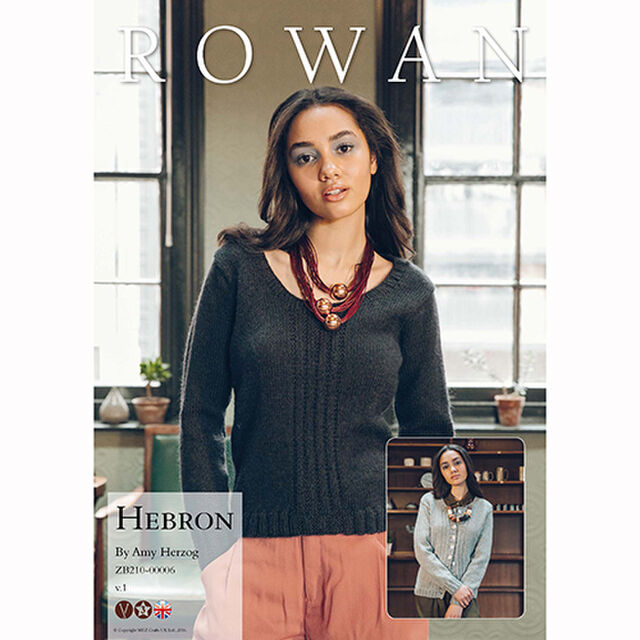 Hebron by Amy Herzog - Knitting Pattern - Rowan Yarn