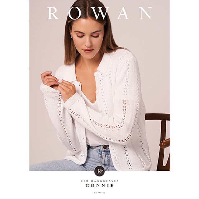 Connie - Cardigan - Knitting Pattern - Summerlite 4Ply Cotton - Rowan Yarns