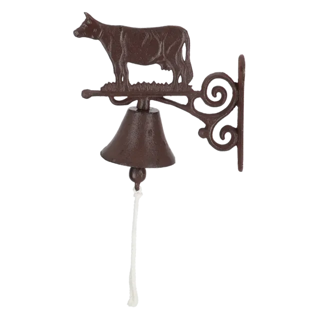 Cast Iron Door Bell - Cow